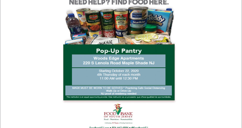 Woods Edge Apartment Homes to host Pop-Up Mobile Pantry Program